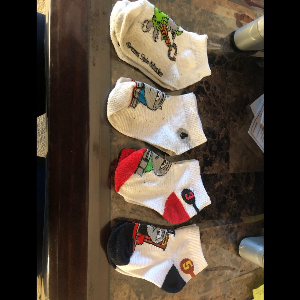 5/$25 socks bundle Paw Patrol Thomas train 4 pairs - Picture 1 of 9